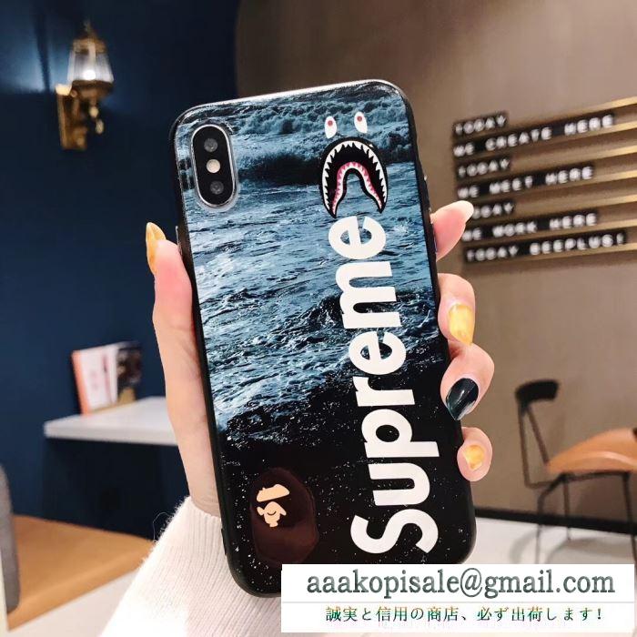 この秋冬に選びたいデザイン  2色可選 シュプリーム 2019秋冬の必需品SUPREME ふんわりまとって暖かお洒落 スマートフォンケース