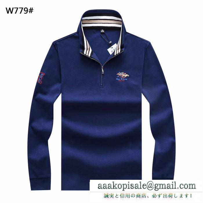 3色可選普段使いもオフィスもOK  ポロ ラルフローレン  秋に着回しやすい 長袖/Tシャツ Polo Ralph Lauren