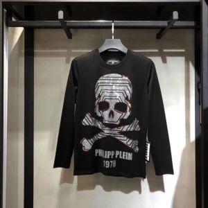 秋冬にぴったりトレンドな着こなし フィリッププレイン 長袖/Tシャツ 冬ファッションと相性抜群 PHILIPP PLEIN 秋のコーデで使いやすい_フィリッププレイン PHILIPP PLEIN_ブランド コピー 激安(日本最大級)