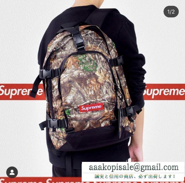 2020年の春夏はこれ！ シュプリーム supreme 4色可選 supreme 47th backpack リュック、バックパック