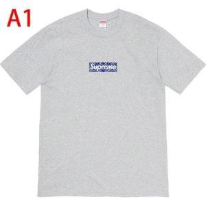 トレンド最先端のアイテム 多色可選 Tシャツ/半袖 Supreme 19FW Bandana Box Logo Tee 20SS☆送料込_シュプリーム SUPREME_ブランド コピー 激安(日本最大級)