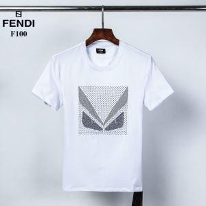 軽やかなトレンドに合う フェンディ 2色可選 FENDI 上品なスタイルを楽しむ 半袖Tシャツ_フェンディ FENDI_ブランド コピー 激安(日本最大級)