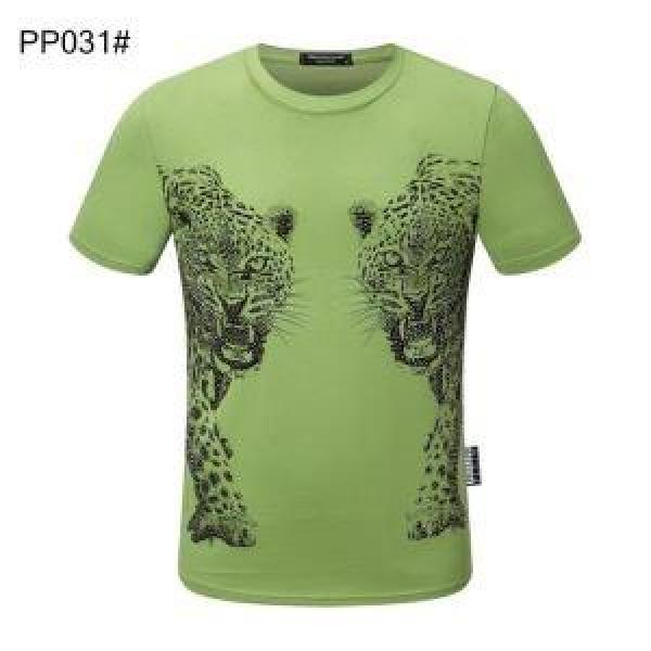 ココチイイ春夏柄が魅力 半袖Tシャツ 多色可選 春夏になると流行する フィリッププレイン PHILIPP PLEIN_フィリッププレイン PHILIPP PLEIN_ブランド コピー 激安(日本最大級)