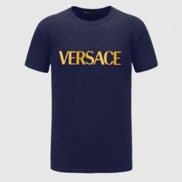 多色可選 心踊るおしゃれスタイル ヴェルサーチ通勤向けのコーデにも VERSACE半袖Tシャツ 一年中着回しの効く_ヴェルサーチ VERSACE_ブランド コピー 激安(日本最大級)