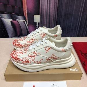 ランニングシューズ 2色可選 こなれ感のあるコーデに クリスチャンルブタン Christian Louboutin ナチュラルコーデのコツ_クリスチャンルブタン CHRISTIAN LOUBOUTIN_ブランド コピー 激安(日本最大級)