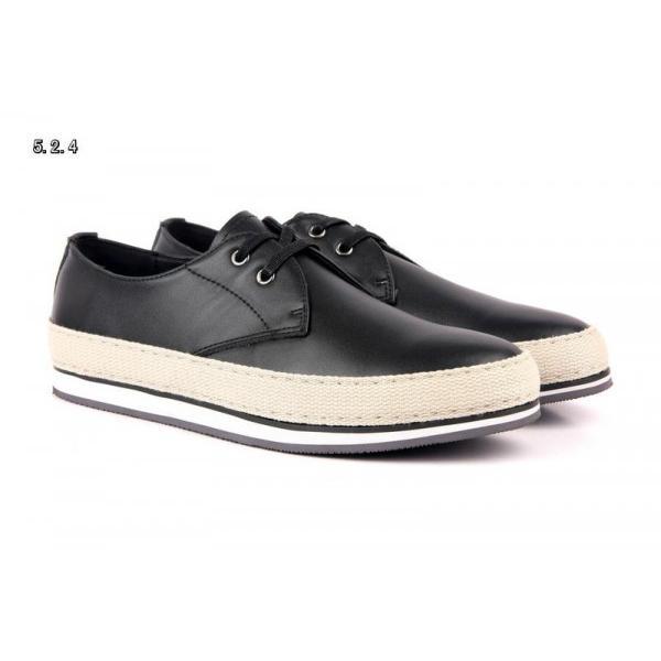 ★安心★追跡付 2013-14秋冬新作 PRADA プラダ カジュアルシューズ 靴 BLACK_スニーカー、靴_メンズファッション_スーパーコピーブランド激安通販 専門店  