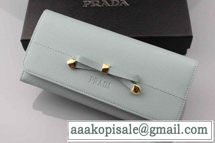 人気商品  2014 prada プラダース長財布