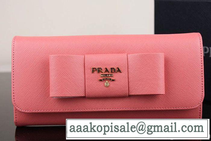 人気商品  2014 prada プラダース長財布