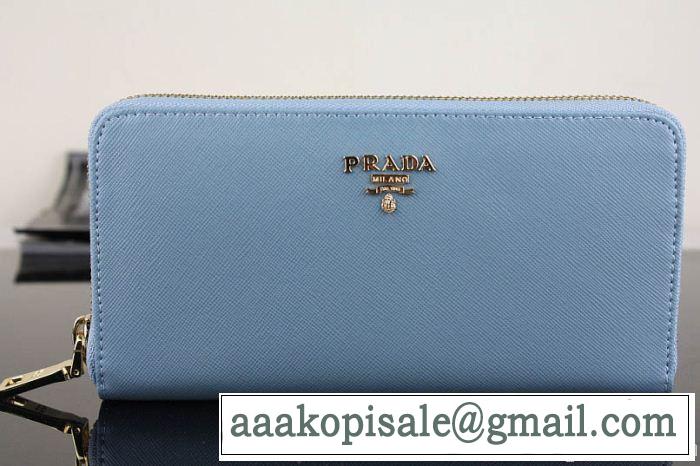  存在感◎ 2014 prada プラダース長財布