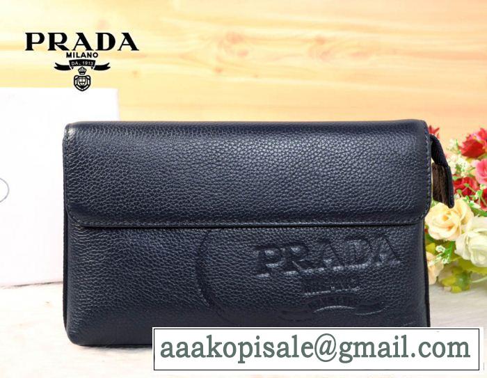 2014秋冬 個性派 prada プラダ 財布メンズ 222-1