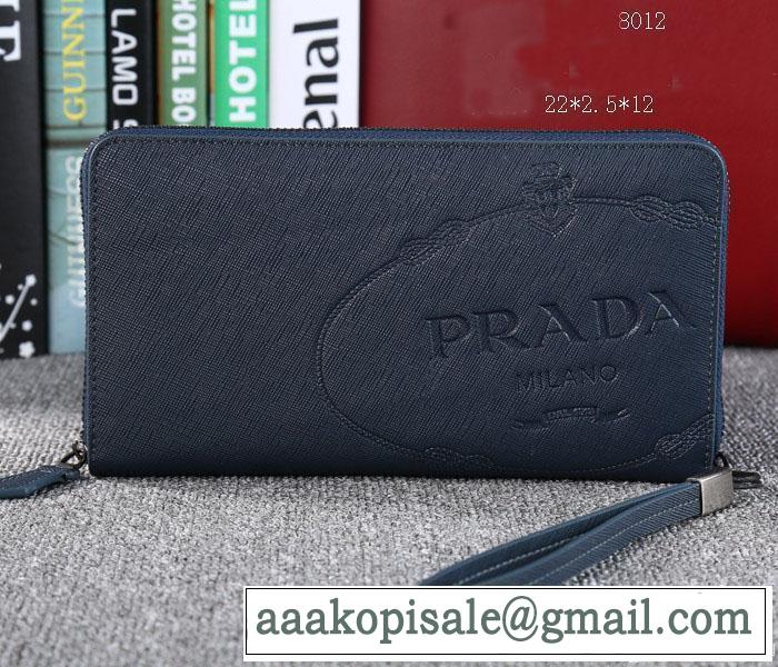 2014 大人気！prada プラダ 財布メンズ 8012