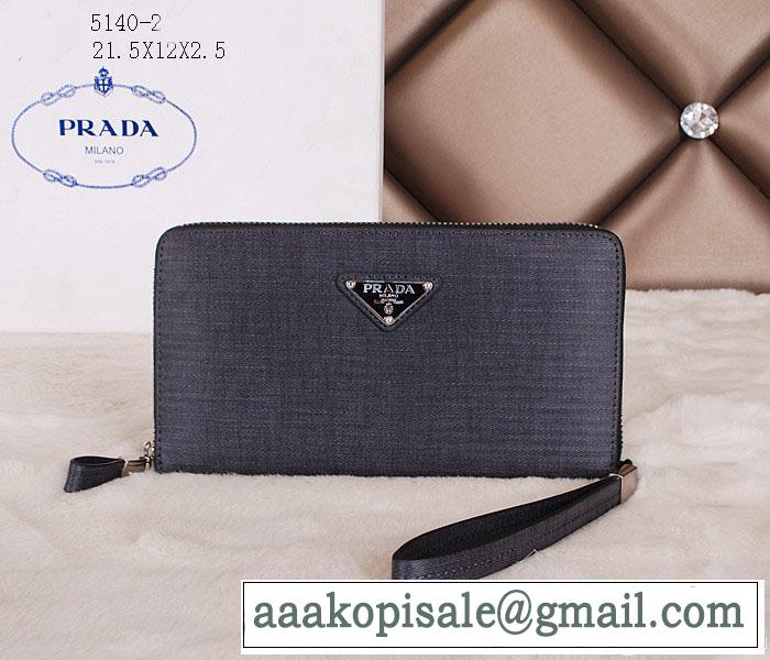 2014 最旬アイテム prada プラダ 財布メンズ 5140-2