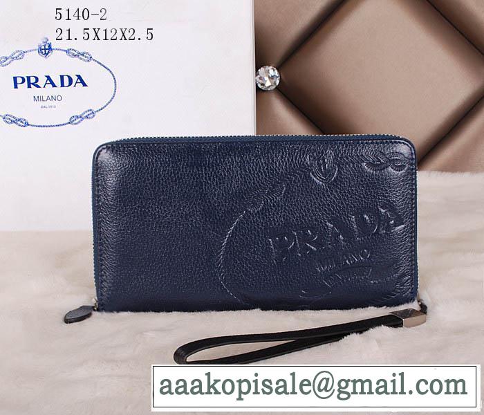 PRADA プラダ 超人気美品◆ 2014 高級感を備えている 財布メンズ 5140-2