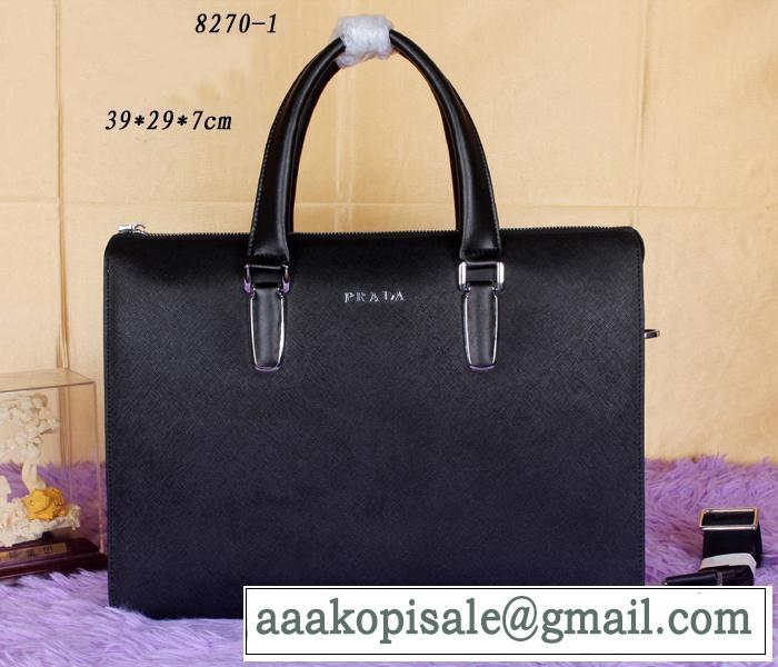 PRADA プラダ 人気が爆発 2014 メンズ用 手持ち&ショルダー掛け 8270-1