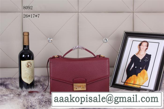 PRADA プラダ 2014 欧米韓流 手持ち&ショルダー掛け ショルダーベルト付8092