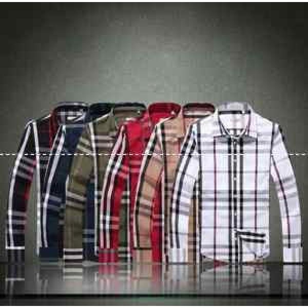 2013-14 秋冬新作登場  burberryバーバリー 　チェック柄　長袖シャツ 6色_シャツ_メンズファッション_スーパーコピーブランド激安通販 専門店  