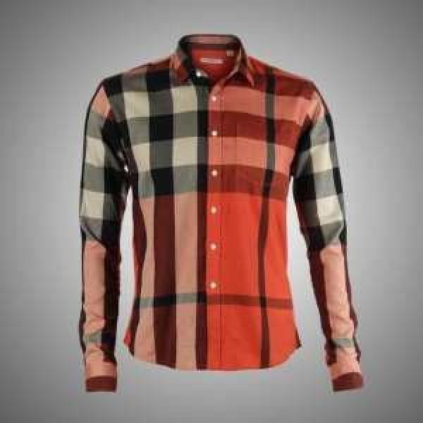 2014秋冬 美品！BURBERRY バーバリー  長袖シャツ_シャツ_メンズファッション_スーパーコピーブランド激安通販 専門店  
