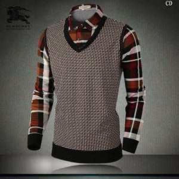 大特価 2014秋冬 BURBERRY バーバリー   ニットパーカー 2色可選_ジャケット パーカー セーター コート_メンズファッション_スーパーコピーブランド激安通販 専門店  