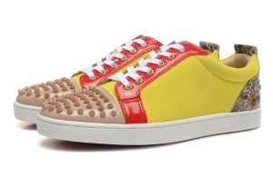 春夏 17新作 Louboutin クリスチャンルブタン LOUIS CALF レザールイススニーカー 靴_CHRISTIAN LOUBOUTIN クリスチャンルブタン_ブランド コピー 激安(日本最大級)