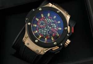 ウブロ 自動巻きメンズ腕時計 ラバー 6針クロノグラフ 日付表示_ウブロ Hublot_ブランド コピー 激安(日本最大級)