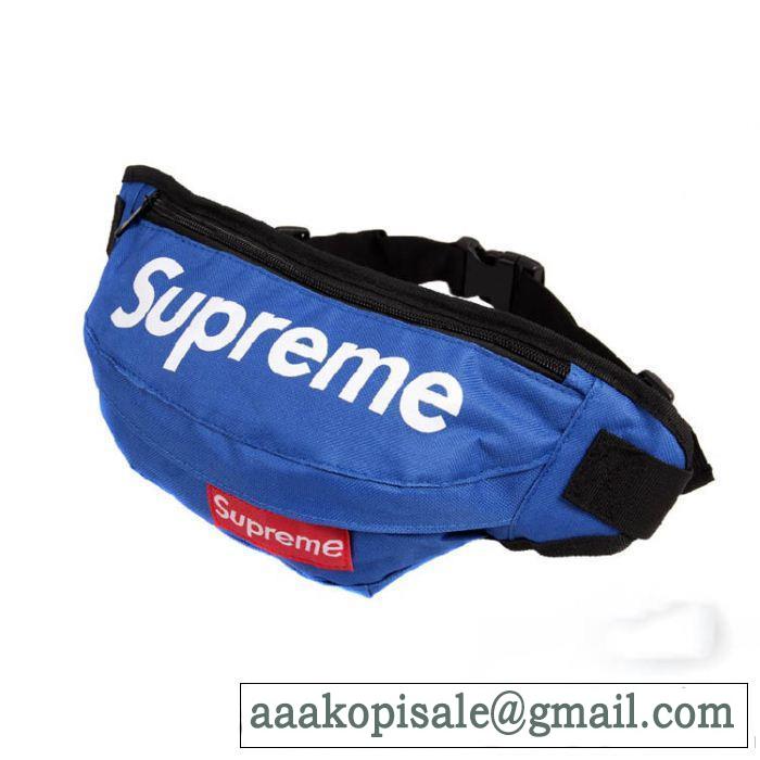 2014秋冬 首胸ロゴ supreme シュプリーム ウエストポーチ