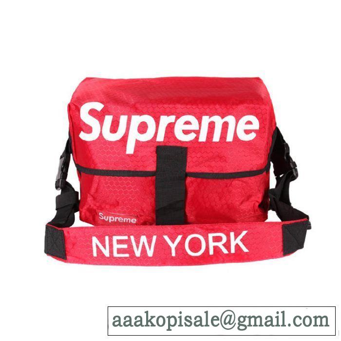 2014秋冬 贈り物にも◎ supreme シュプリーム ショルダーバッグ