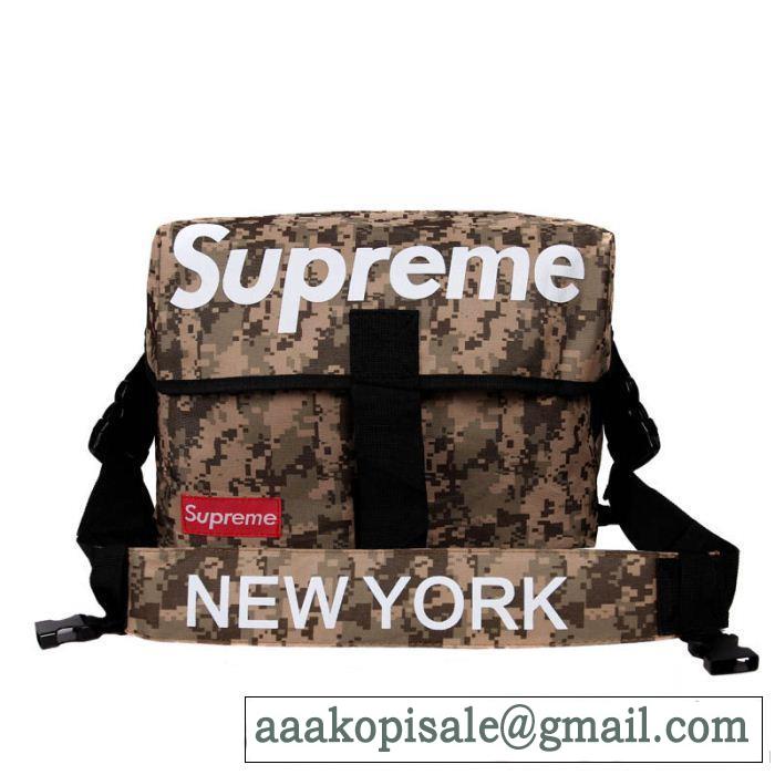 2014秋冬 ブランド supreme シュプリーム ショルダーバッグ