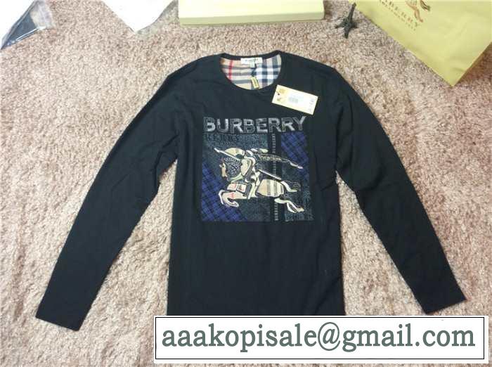 2014秋冬 格安！burberry バーバリー 長袖 tシャツ