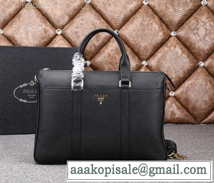 PRADA プラダ 2014 完売品！メンズ用 手持ち&ショルダー掛け 8825-1