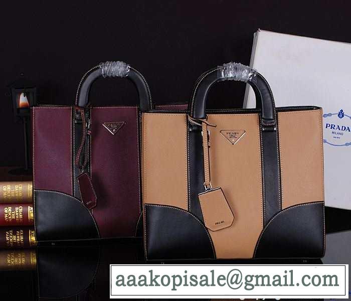 PRADA プラダ 2014 秋冬 完売品！レディースハンドバッグ 2色可選 8673