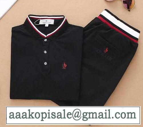 MONCLER モンクレール偽物 半袖Tシャツ 上下セット