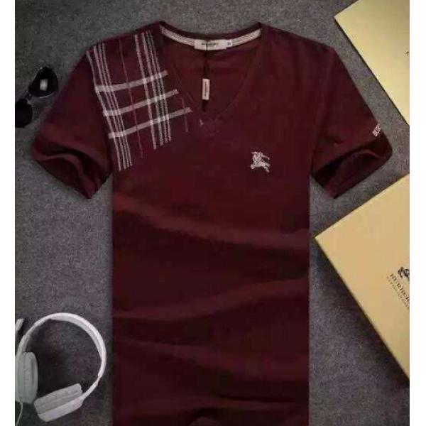 肌触りが気持ちいい 2015春夏 BURBERRY バーバリー 半袖Tシャツ 4色可選_半袖Tシャツ_メンズファッション_スーパーコピーブランド激安通販 専門店  