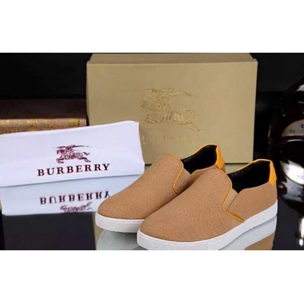 最高のプレゼントに 2015 BURBERRY バーバリー  スリップオン カジュアルシューズ　品質の良さ_スニーカー、靴_メンズファッション_スーパーコピーブランド激安通販 専門店  