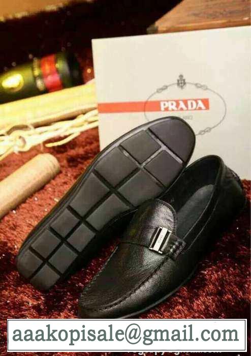 絶賛中のランキング 2015 PRADA プラダ ビジネスシューズ 革靴