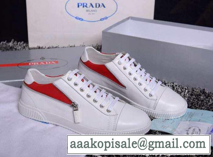 大人のおしゃれに 2015 PRADA プラダ フラットシューズ 軽量で疲れにくい