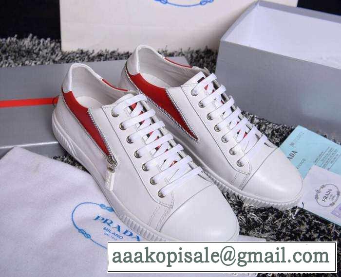 大人のおしゃれに 2015 PRADA プラダ フラットシューズ 軽量で疲れにくい