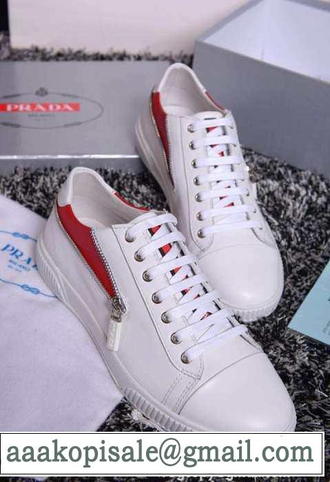 大人のおしゃれに 2015 PRADA プラダ フラットシューズ 軽量で疲れにくい