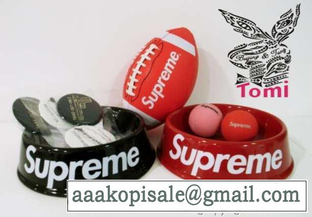 新作 2015 SUPREME シュプリーム 簡単なペット食器 2色可選