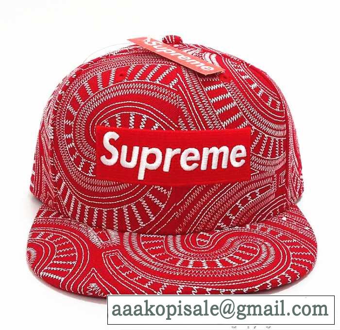 値下げる 2015 SUPREME シュプリーム優秀アイテム 帽子 4色可選