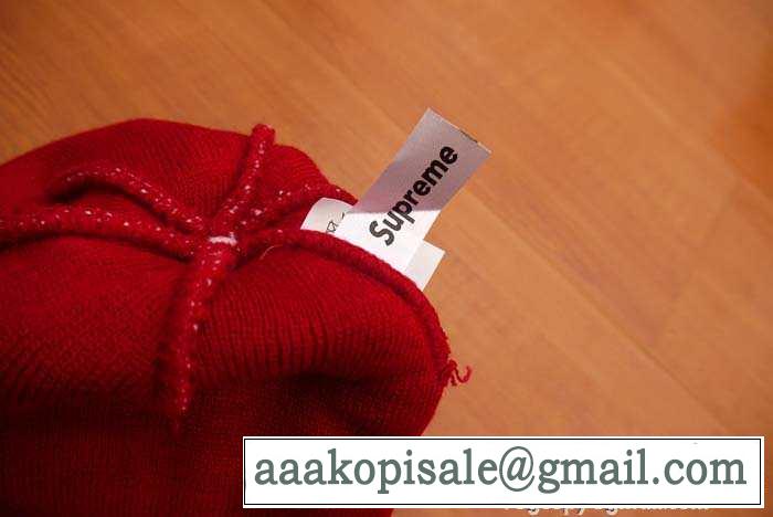 ファション性に溢れる 2015秋冬 SUPREME シュプリーム 人気販売　ニット帽 2色可選