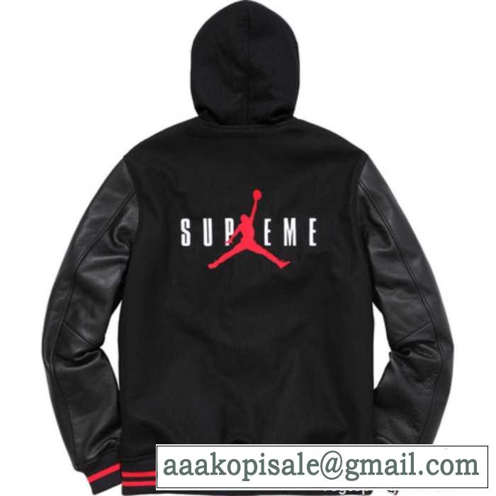 プレゼントに 2015秋冬 Supreme x Jordan Jacket 定番のジャケット ブルゾン