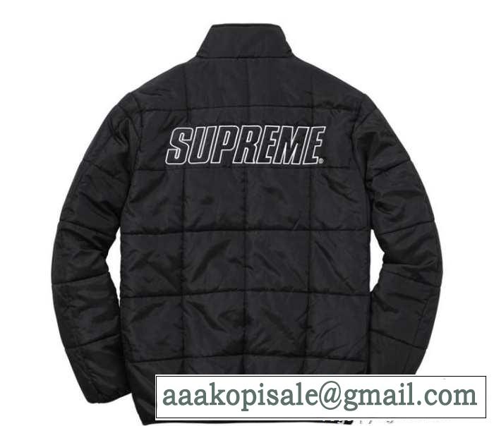 大人っぽく　2015秋冬 SUPREME シュプリーム ファッション性ある両面可用 綿入れ 3色可選