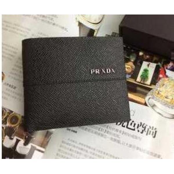 お洒落に 2015秋冬 prada プラダ 洗練された雰囲気　短財布 2色可選_プラダ メンズ財布_財布 メンズ_スーパーコピーブランド激安通販 専門店  