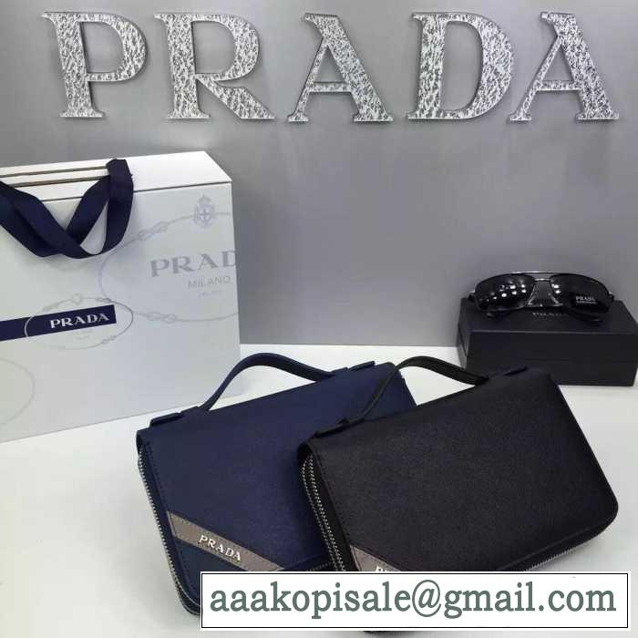 お買い得　秋冬 prada プラダ 豊富な収納力を誇る　ポーチ 多色選択可