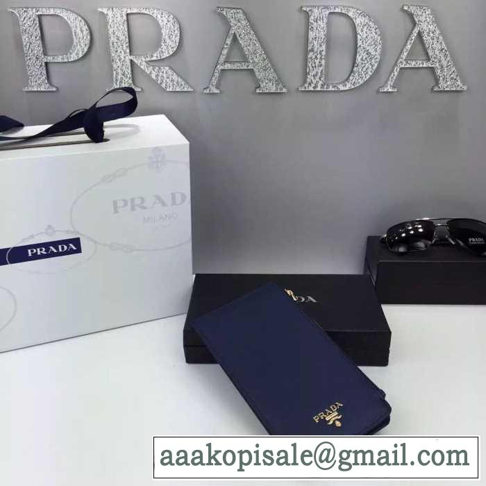 プレゼントに　秋冬 PRADA プラダ カードケース　高品質やシンプル 5色可選