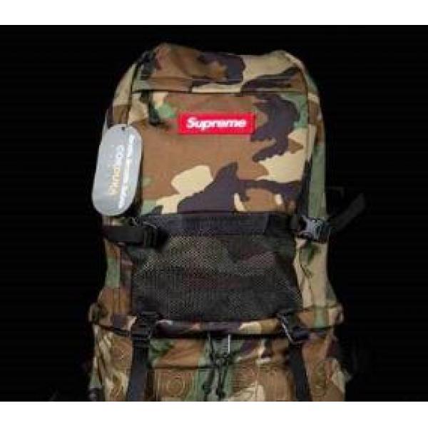 完売品　Supreme 15FW Contour Backpack 　コンツアー バックパック 個性的なデザイン　ウッドランドカモ_シュプリーム メンズバッグ_バッグ メンズ_スーパーコピーブランド激安通販 専門店  