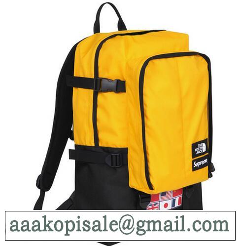 便利性に溢れるアイテム　シュプリーム　Supreme×The North Face　Expedition Medium Day Pack Backpack　愛用できるバックパック.