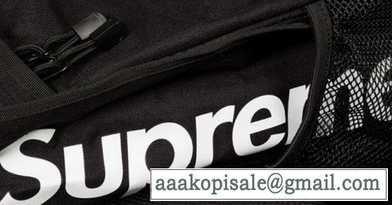 値下げるアイテム　シュプリーム　SUPREME　14SS Logo Backpack 大評価　ロゴバックパック　リュック .