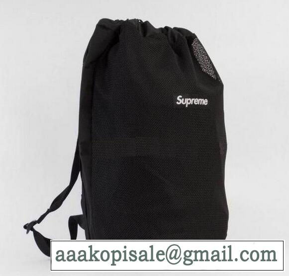 大容量あるアイテム　Supreme シュプリーム 15SS Mesh Backpack 機能的に　メッシュバックパック  .