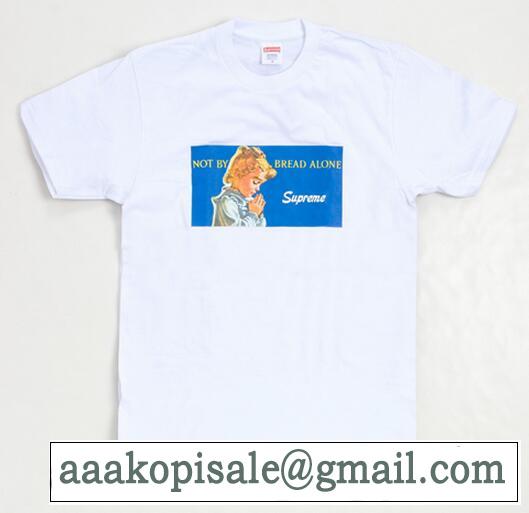 耐久性あるアイテムSupreme シュプリーム 15SS Bread Alone Tee ブレッドアロン　機能性も満点　Tシャツ.